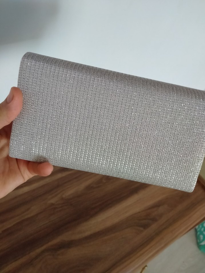 Diger Gri Kadın Portföy Çanta - Görsel 5