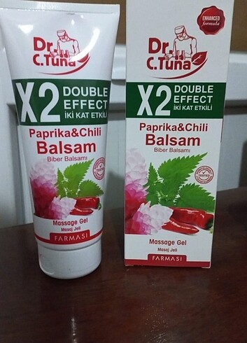 1 adet 250 ml biberli balsam çift etkili
