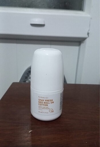 Stay fresh bayan kahverengi deo roll on farmasi cotton