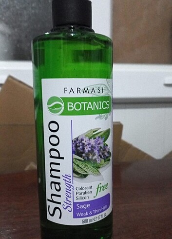 Botanics adaçaylı şampuan farmasi 500 ml