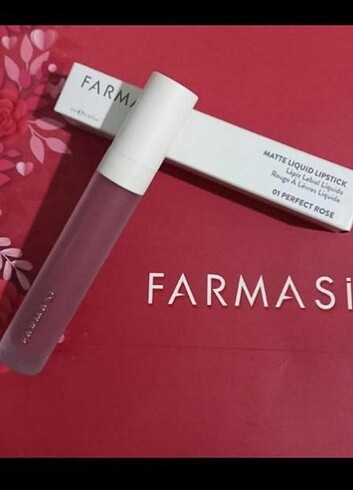 Suya dayanıklı Mat likit ruj perfect rose farmasi