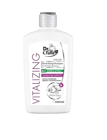 Sarımsaklı şampuan 500 ml