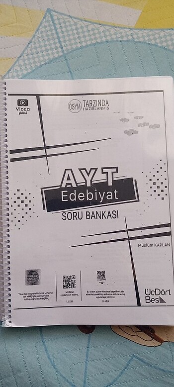 345 yayınları Ayy edebiyat soru bankası 