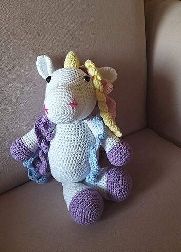  Beden Renk Amigurumi unicorn