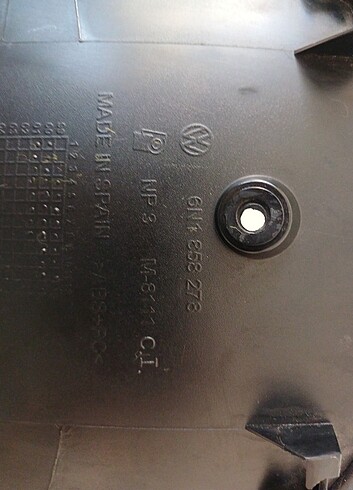 Ww polo 2002  gosterge şapkasi - Görsel 6