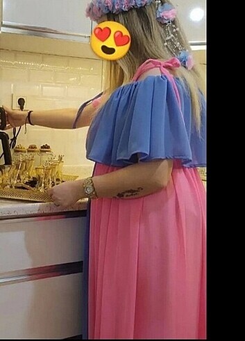 Cinsiyet elbisesi özel dikim