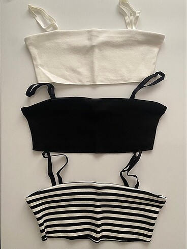 Zara Crop Büstiyer
