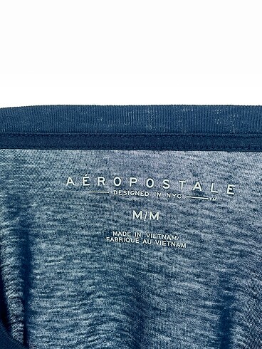 m Beden mavi Renk Aeropostale T-shirt %70 İndirimli.