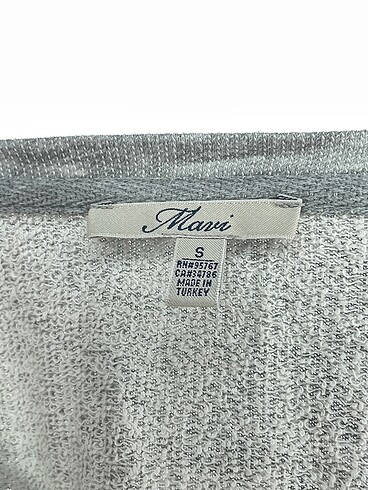s Beden gri Renk Mavi Jeans Sweatshirt %70 İndirimli.