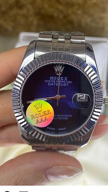 Rolex 124 model kadın kol saat
