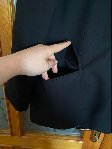 40 Beden siyah Renk Blazer ceket