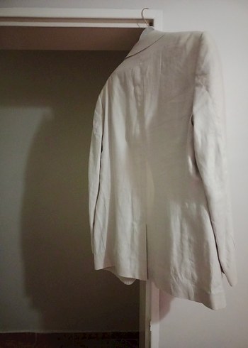 yeni erkek keten ceket - Görsel 6