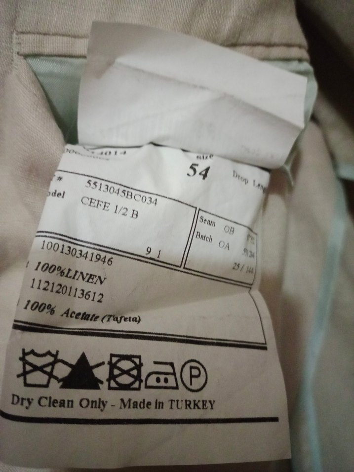 yeni erkek keten ceket - Görsel 3