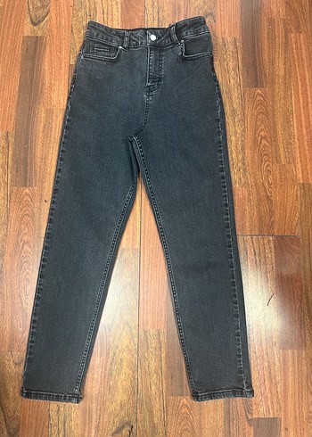 Kadın Antrasit Denim Skinny Fit Jean