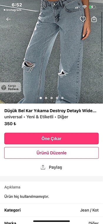3 ürün