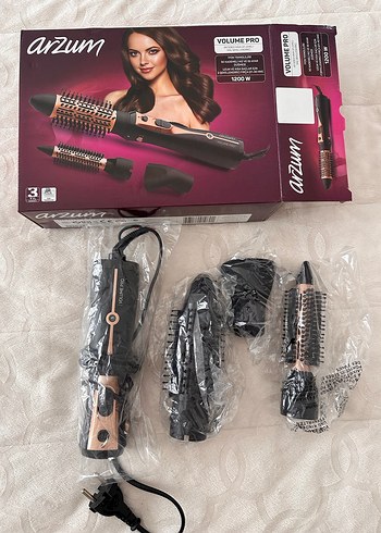 Siyah Saç Şekillendirici Seti - Görsel 6