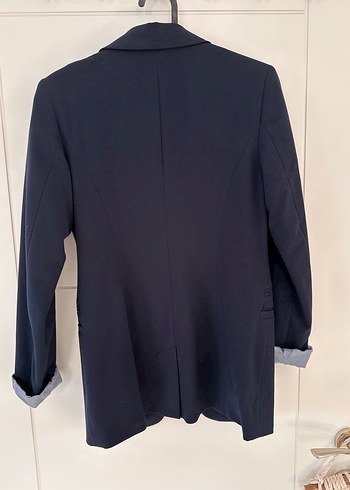 Lacivert Kadın Blazer Ceket - Görsel 4