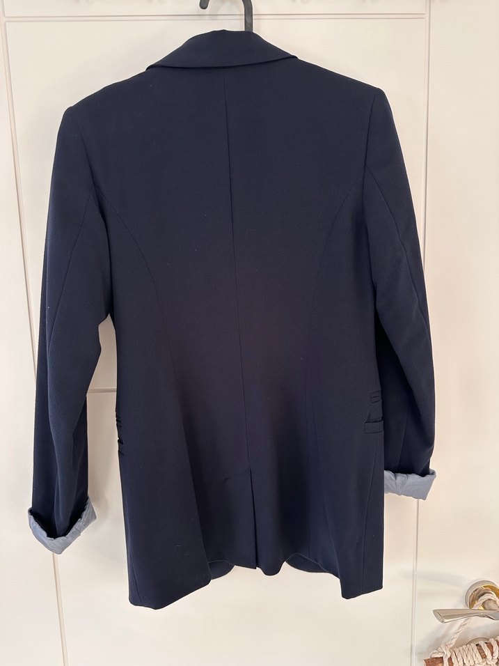 Lacivert Kadın Blazer Ceket - Görsel 4