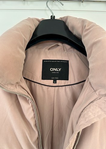 Kısa Kesim Toz Pembe Kadın Mont - Görsel 3