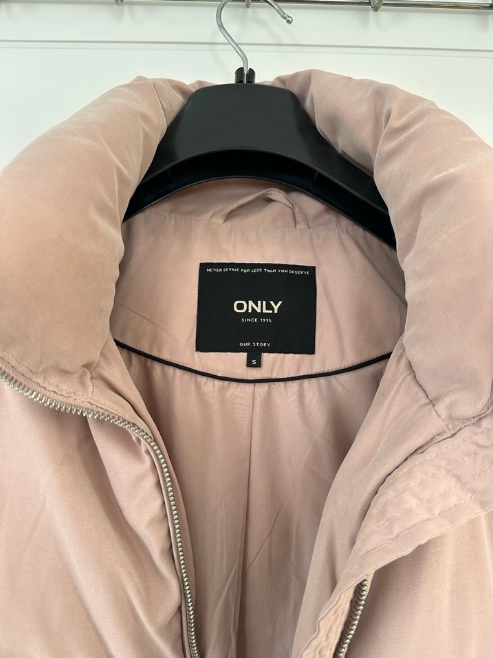 Kısa Kesim Toz Pembe Kadın Mont - Görsel 3