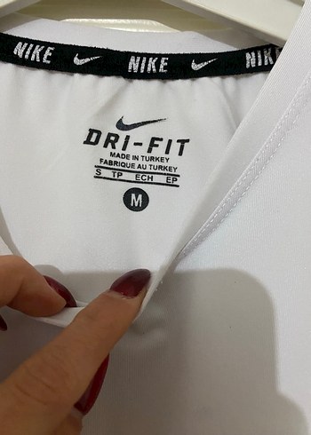 Beyaz Kısa Kollu spor Tişört - Görsel 2