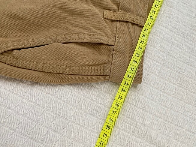 xs Beden camel Renk Pullbear kargo jean