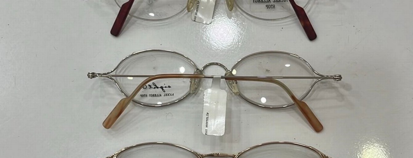 Bej Gri Vintage Yuvarlak imaj gözlüğü - Görsel 2