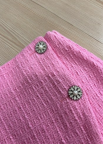 Zara tüvit şort etek - Görsel 2