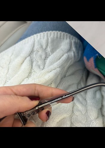 Parlak Siyah Gotik Kadın Gözlüğü - Görsel 5