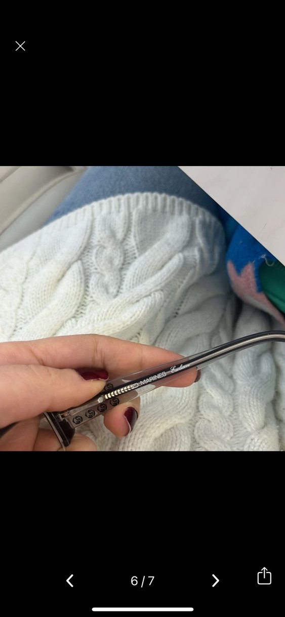 Parlak Siyah Gotik Kadın Gözlüğü - Görsel 5