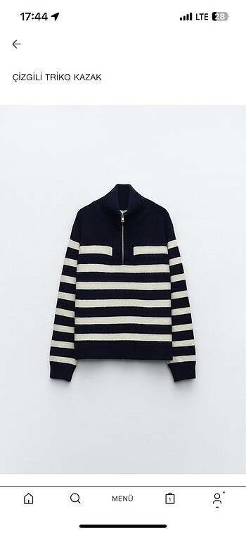 Çizgili kazak - Görsel 3