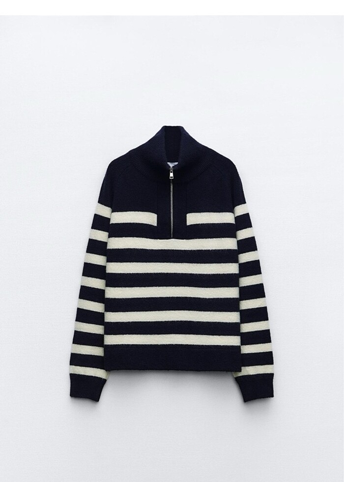 Çizgili kazak - Görsel 3