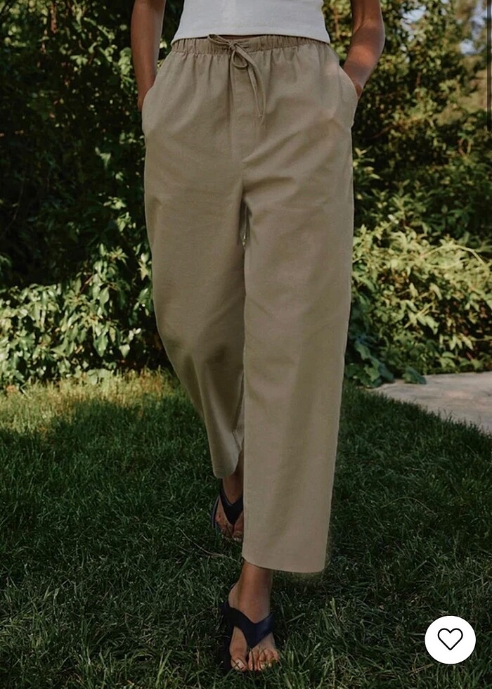 Suud Collection Sütlü Kahve  Rahat Kesim Pantolon - Görsel 2