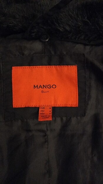38 Beden Mango kaz tüyü mont