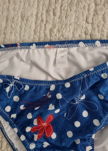 Renkli Desenli Kadın Bikini Altları - Görsel 4