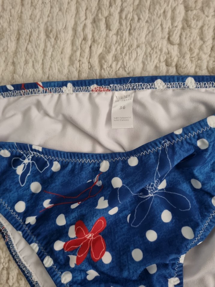 Renkli Desenli Kadın Bikini Altları - Görsel 4