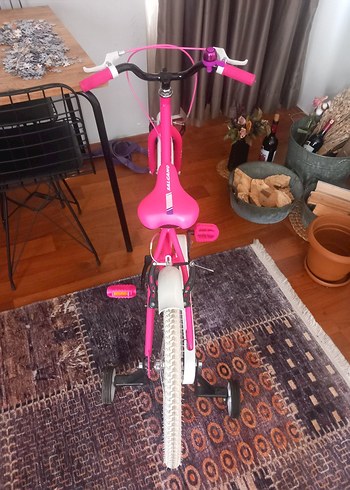  Beden Renkli Pembe Çocuk Üç Tekerlekli Bisiklet Salcano marka