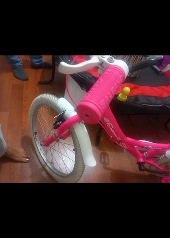 Renkli Pembe Çocuk Üç Tekerlekli Bisiklet Salcano marka - Görsel 7