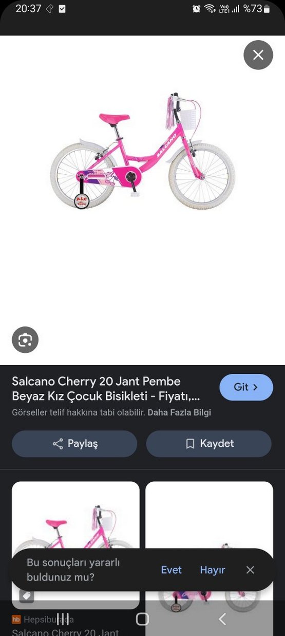 Renkli Pembe Çocuk Üç Tekerlekli Bisiklet Salcano marka - Görsel 5