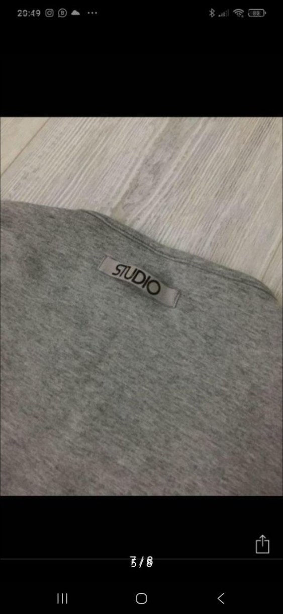 Gri V Yakalı Kadın Hırka - Görsel 4