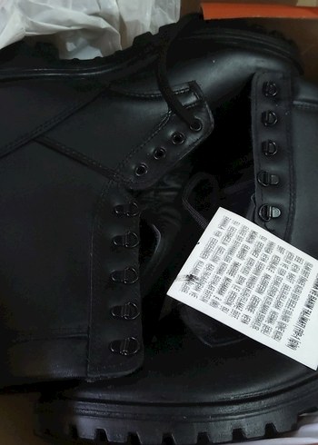 Siyah Kamuflaj Desenli Tokalı Erkek Bot - Görsel 2