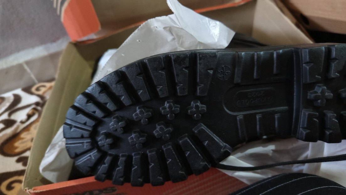 Siyah Kamuflaj Desenli Tokalı Erkek Bot - Görsel 3