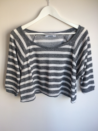Pull and Bear Çizgili kazak