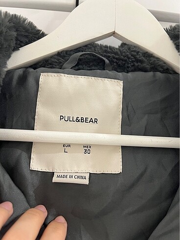 Pull and Bear Peluş mont