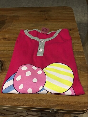 10 Yaş Beden Kız çocuk pijama