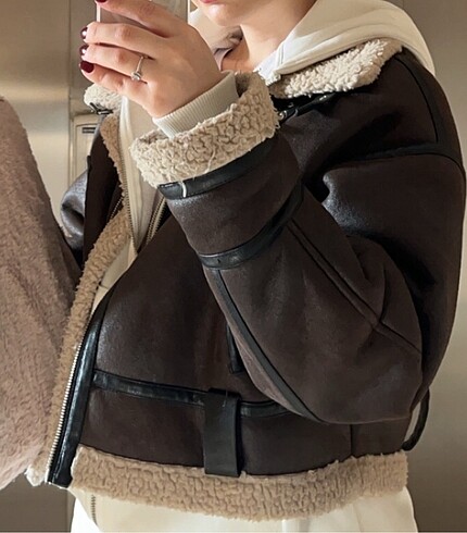 Zara Zara çift yüzlü kısa ceket
