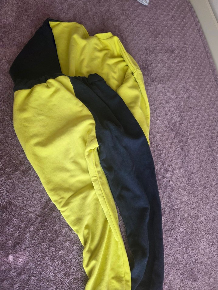 Sarı Baskılı Erkek Çocuk Eşofman Takımı - Görsel 3