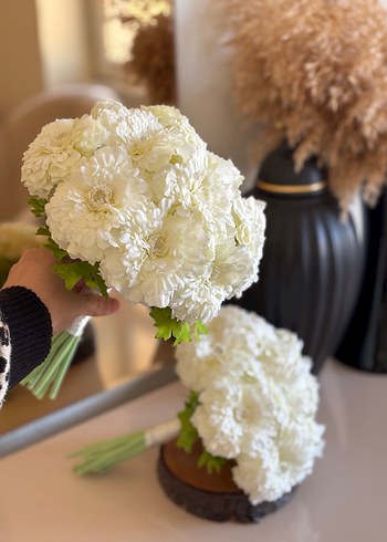 Kasımpatı gelin Buketi - Görsel 2