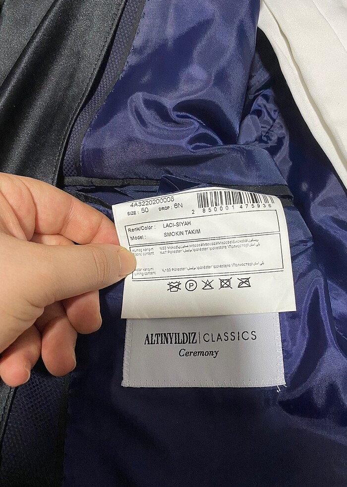 Altınyıldız erkek smokin - Görsel 3