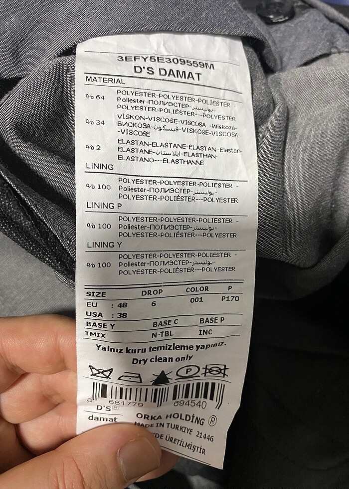 D?S erkek damatlık - Görsel 3